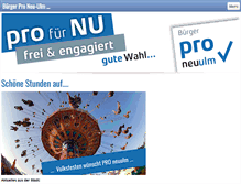 Tablet Screenshot of pro-nu.de